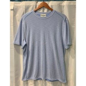 Tommy Bahama Islandzone Men's Size M Short Sleeve Light Blue Casual Shirt